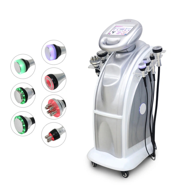 40k+80k Cavitation Slimming System with All Metal Handle displayed